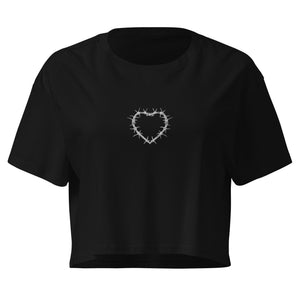 Heart Under Pressure Women’s crop top - Wear Muser