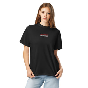 Muser Emotionally Unavailable Embroidered Heavyweight Tee - Wear Muser