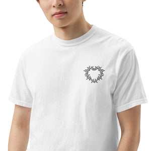 Muser Heart Under Pressure Embroidered Heavyweight Tee - Wear Muser