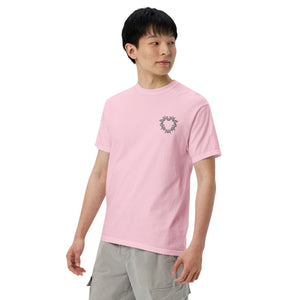 Muser Heart Under Pressure Embroidered Heavyweight Tee - Wear Muser