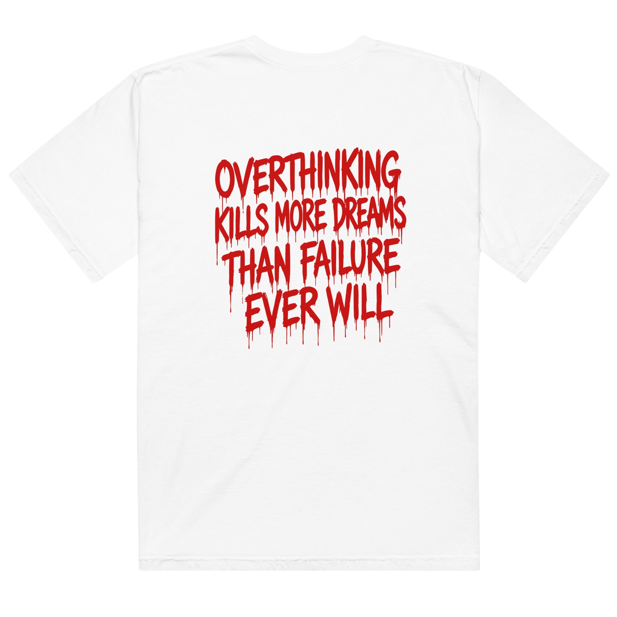 Muser Overthinking Heavyweight Back Print Tee - Wear Muser