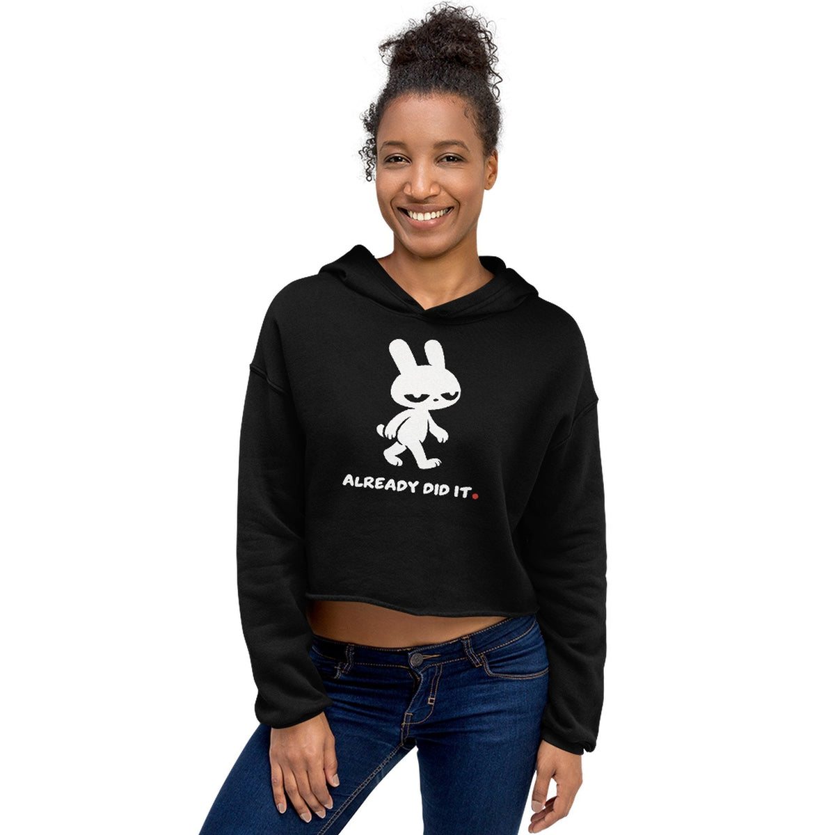ALREADY DID IT. Cropped Hoodie - MUSER
