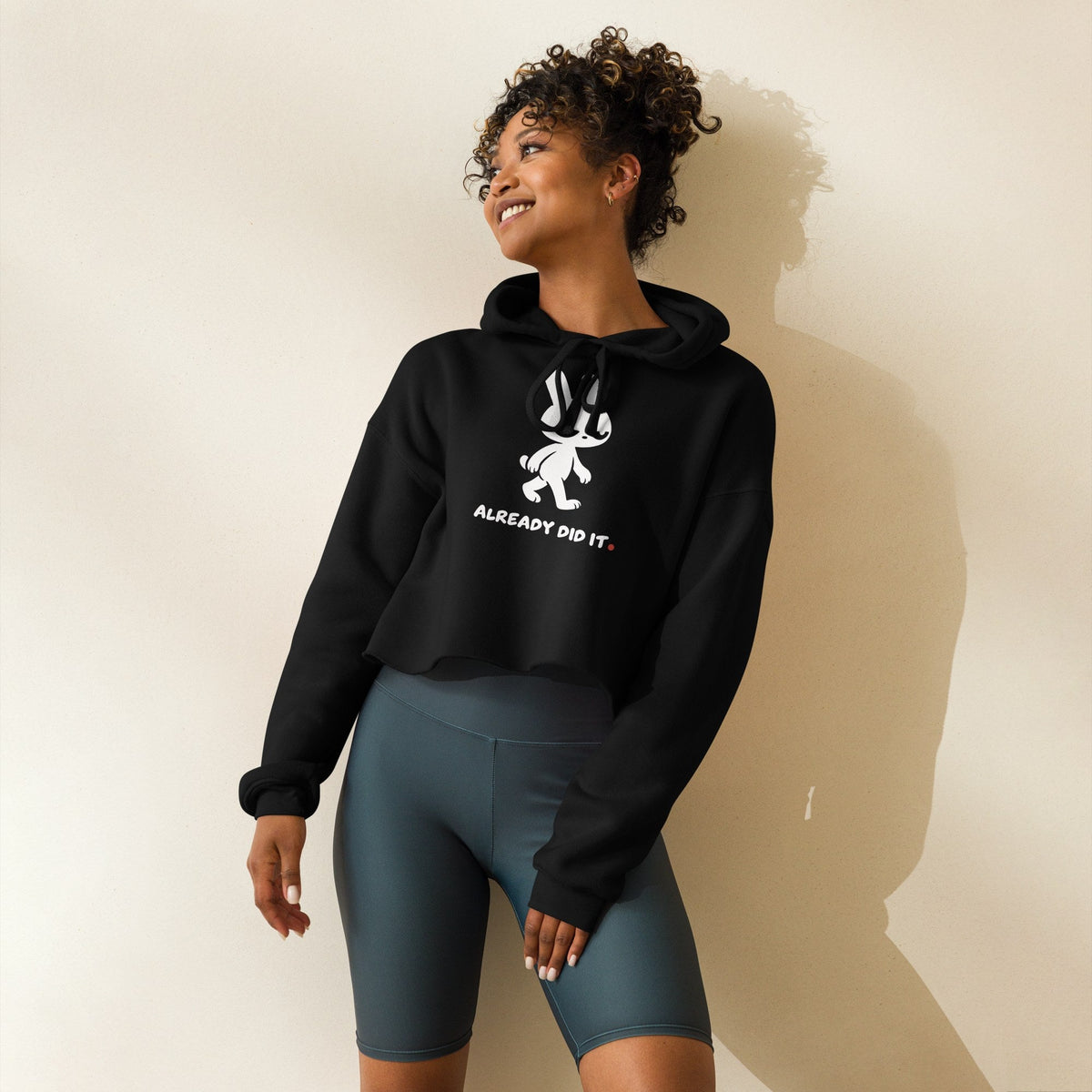 ALREADY DID IT. Cropped Hoodie - MUSER