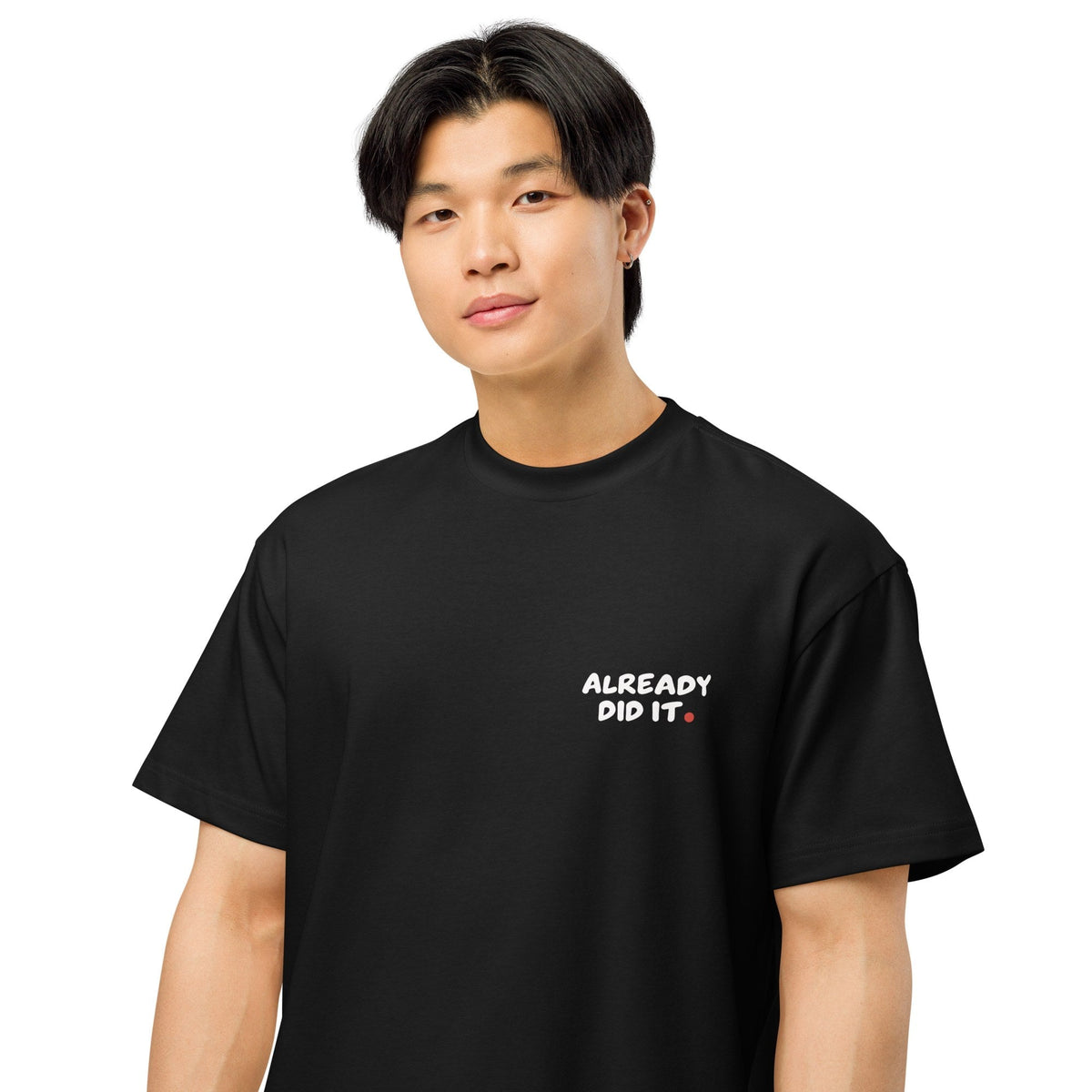 ALREADY DID IT. Heavyweight Boxy Tee - MUSER