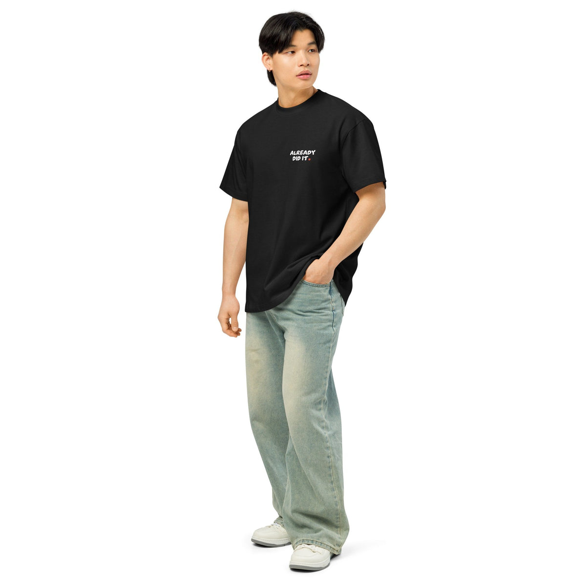 ALREADY DID IT. Heavyweight Boxy Tee - MUSER