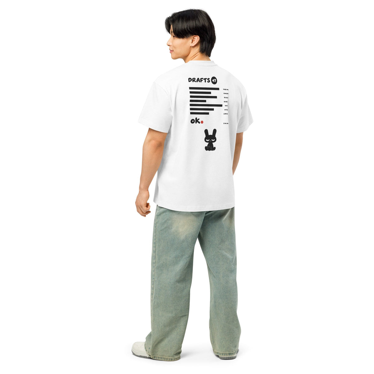 DRAFTS (47). Heavyweight Boxy Tee - MUSER