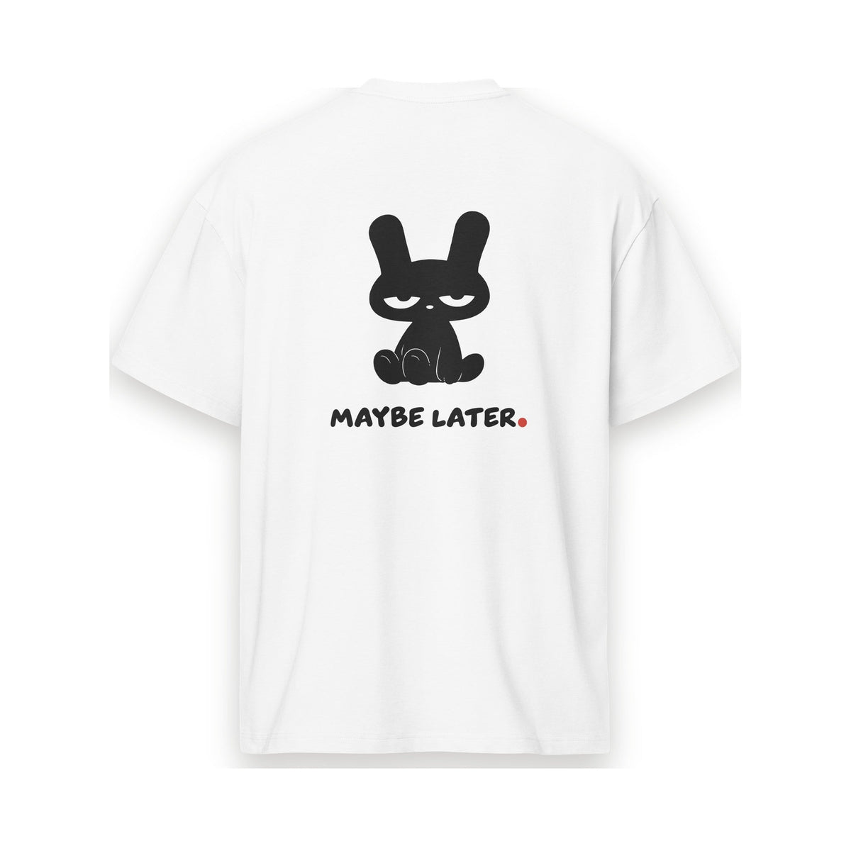 MAYBE LATER. Heavyweight Boxy Tee - MUSER