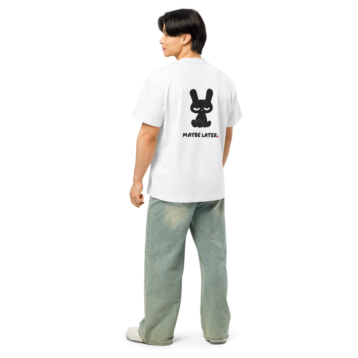 MAYBE LATER. Heavyweight Boxy Tee - MUSER