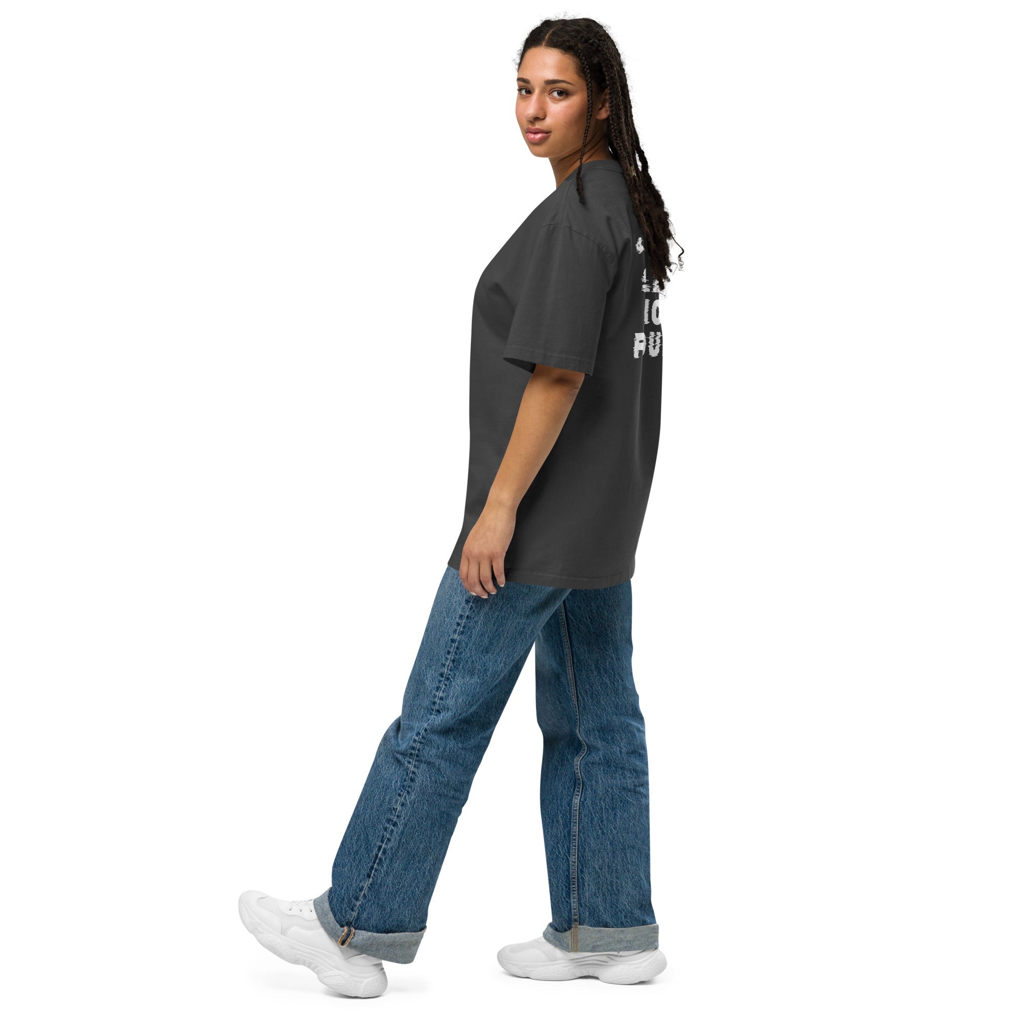 Muser 404: Sleep Not Found Oversized Faded Tee - Wear Muser