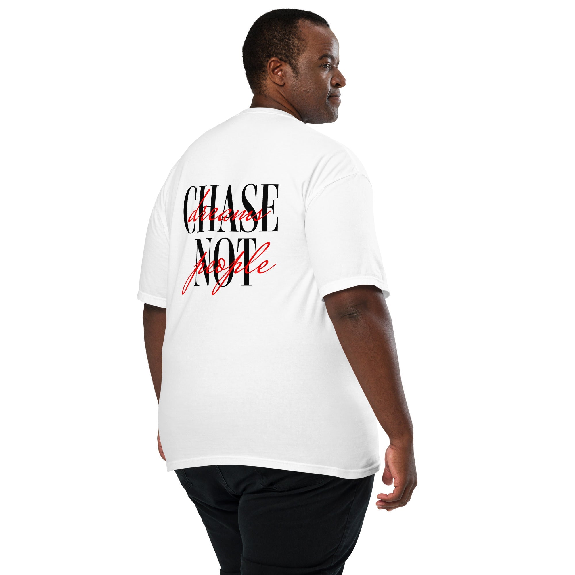 Muser Dream Chaser Heavyweight Tee with Embroidered Chest - Wear Muser