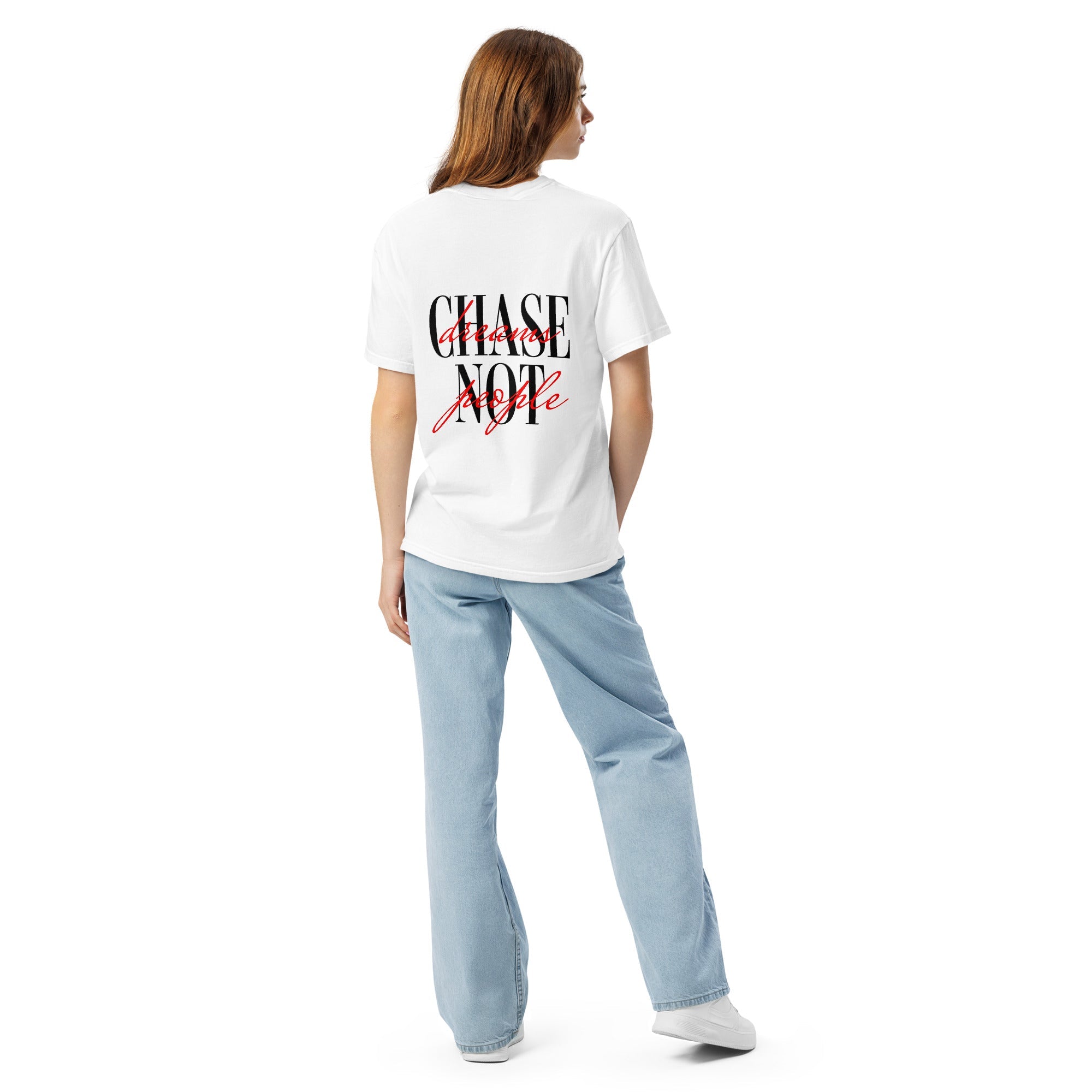 Muser Dream Chaser Heavyweight Tee with Embroidered Chest - Wear Muser