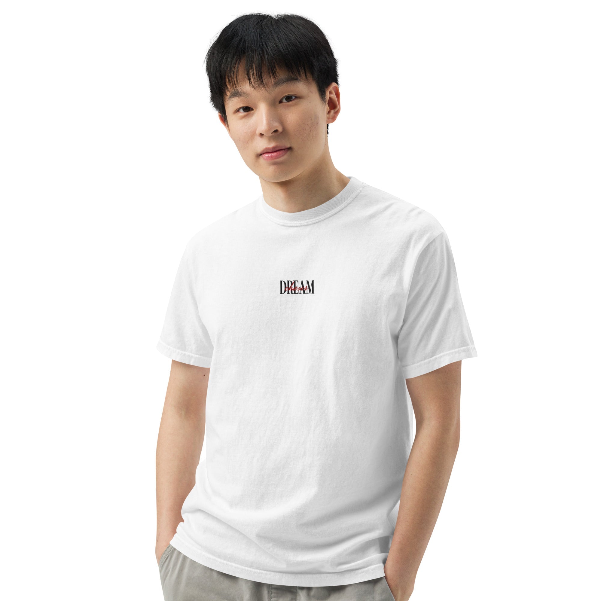 Muser Dream Chaser Heavyweight Tee with Embroidered Chest - Wear Muser