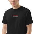 Muser Emotionally Unavailable Embroidered Heavyweight Tee - Wear Muser