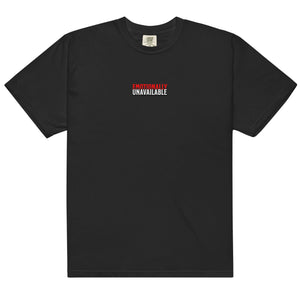 Muser Emotionally Unavailable Heavyweight Tee - Wear Muser