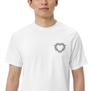 Muser Heart Under Pressure Embroidered Heavyweight Tee - Wear Muser
