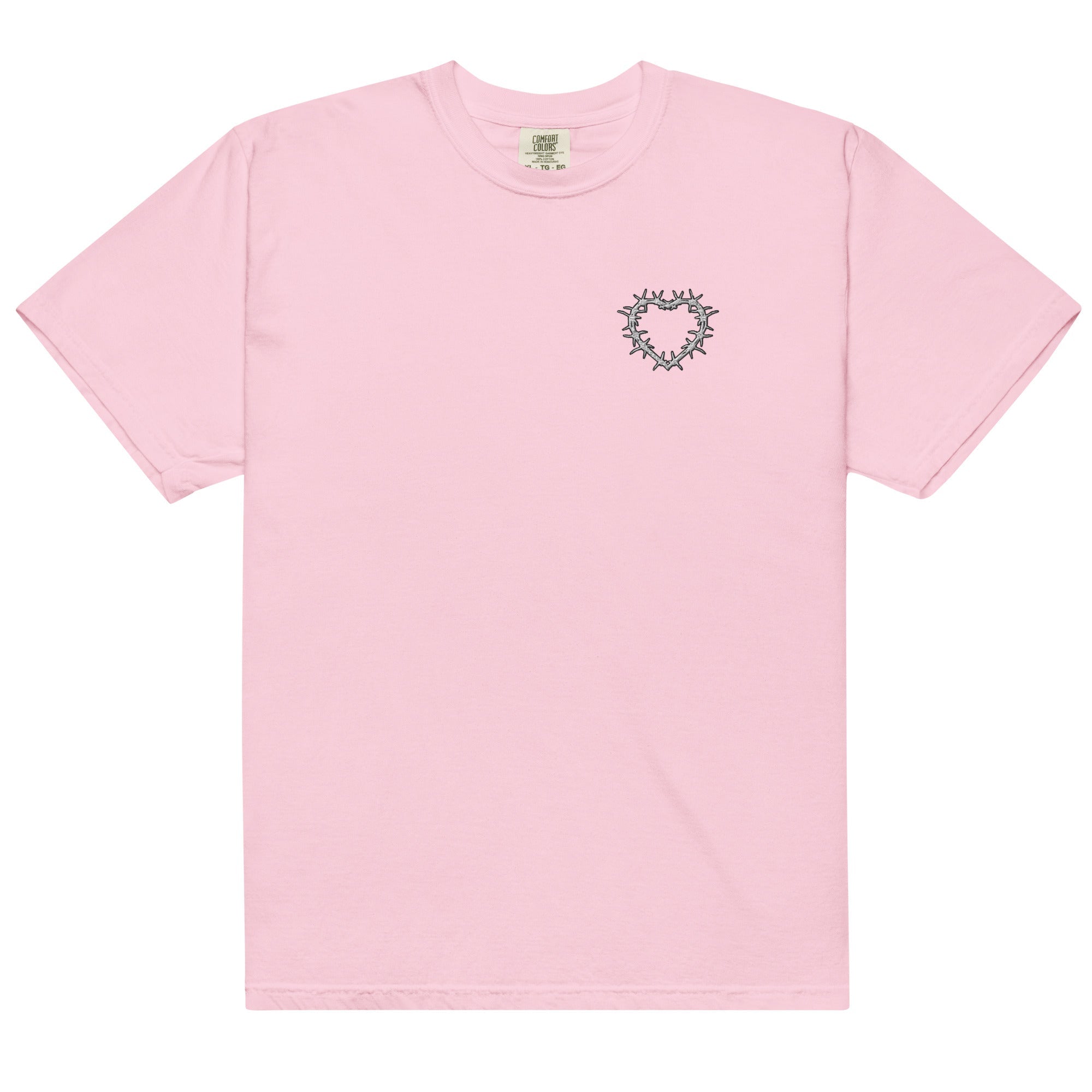 Muser Heart Under Pressure Embroidered Heavyweight Tee - Wear Muser