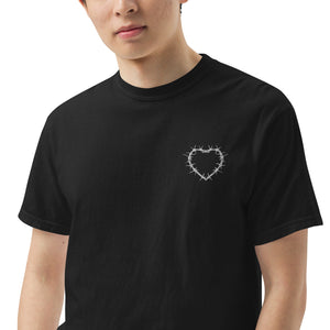 Muser Heart Under Pressure Embroidered Heavyweight Tee - Wear Muser