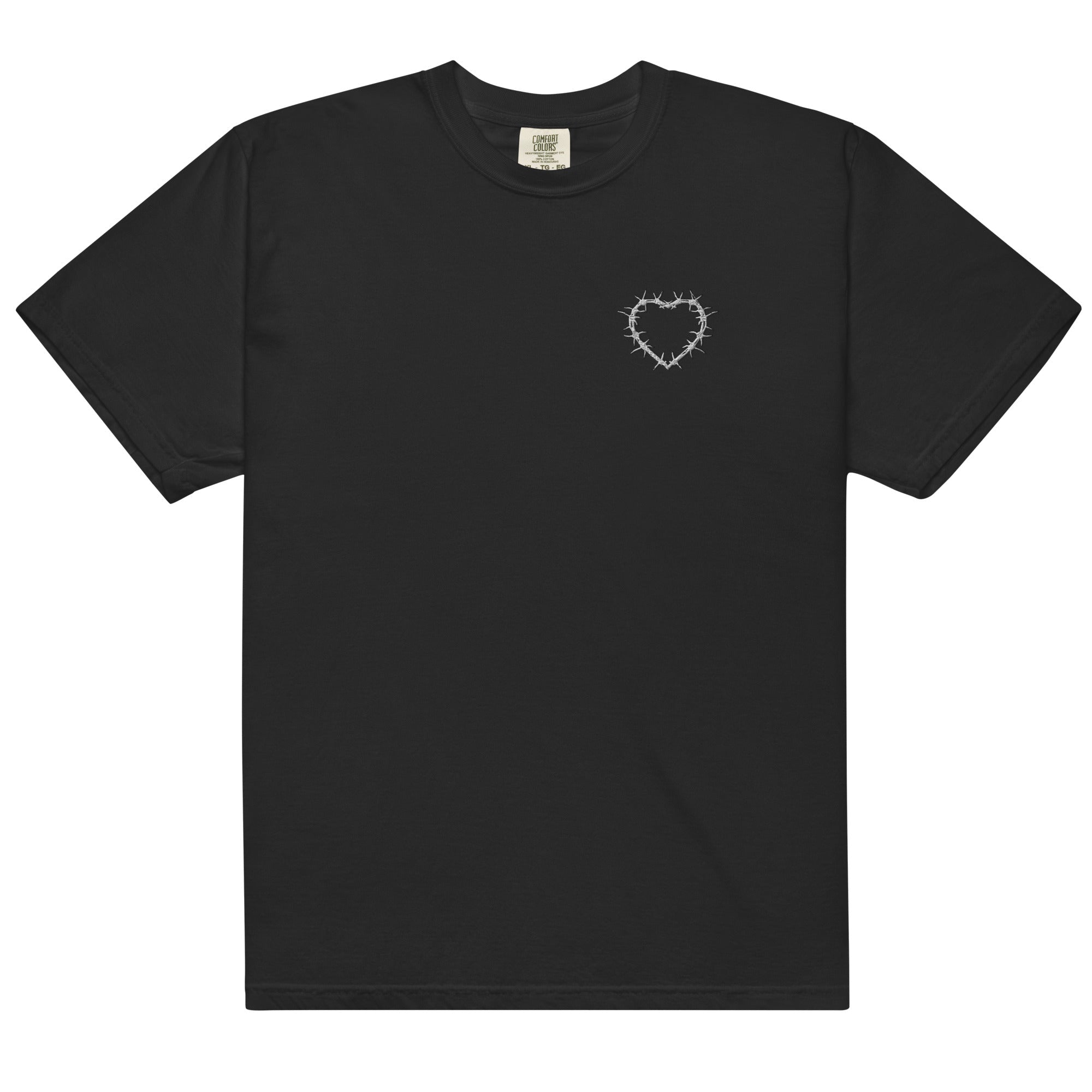 Muser Heart Under Pressure Embroidered Heavyweight Tee - Wear Muser