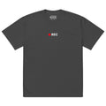 Muser Live Your Life as a Movie Oversized Faded Tee - Wear Muser