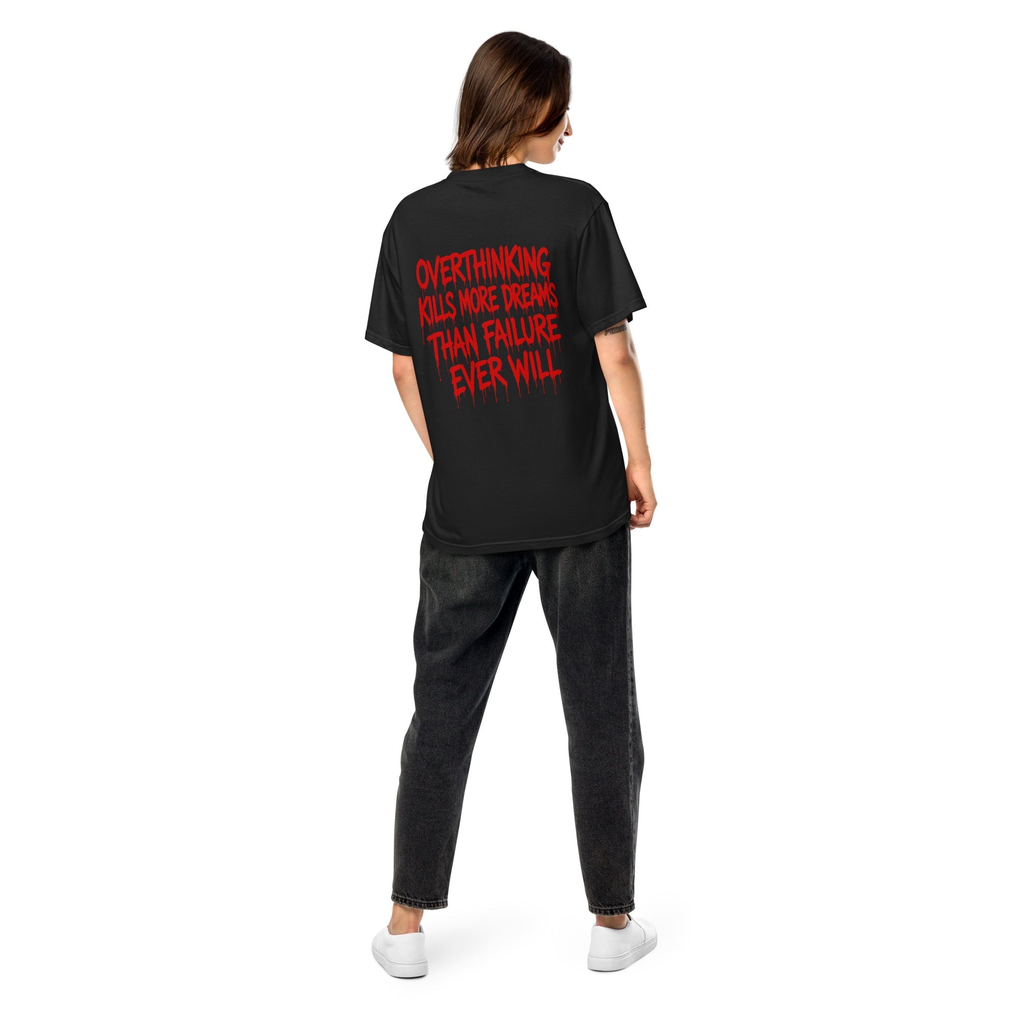 Muser Overthinking Heavyweight Back Print Tee - Wear Muser