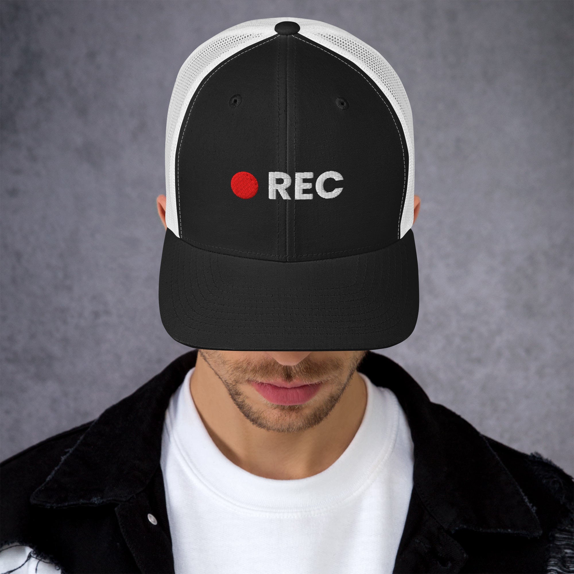 Muser REC Embroidered Trucker Hat - Wear Muser