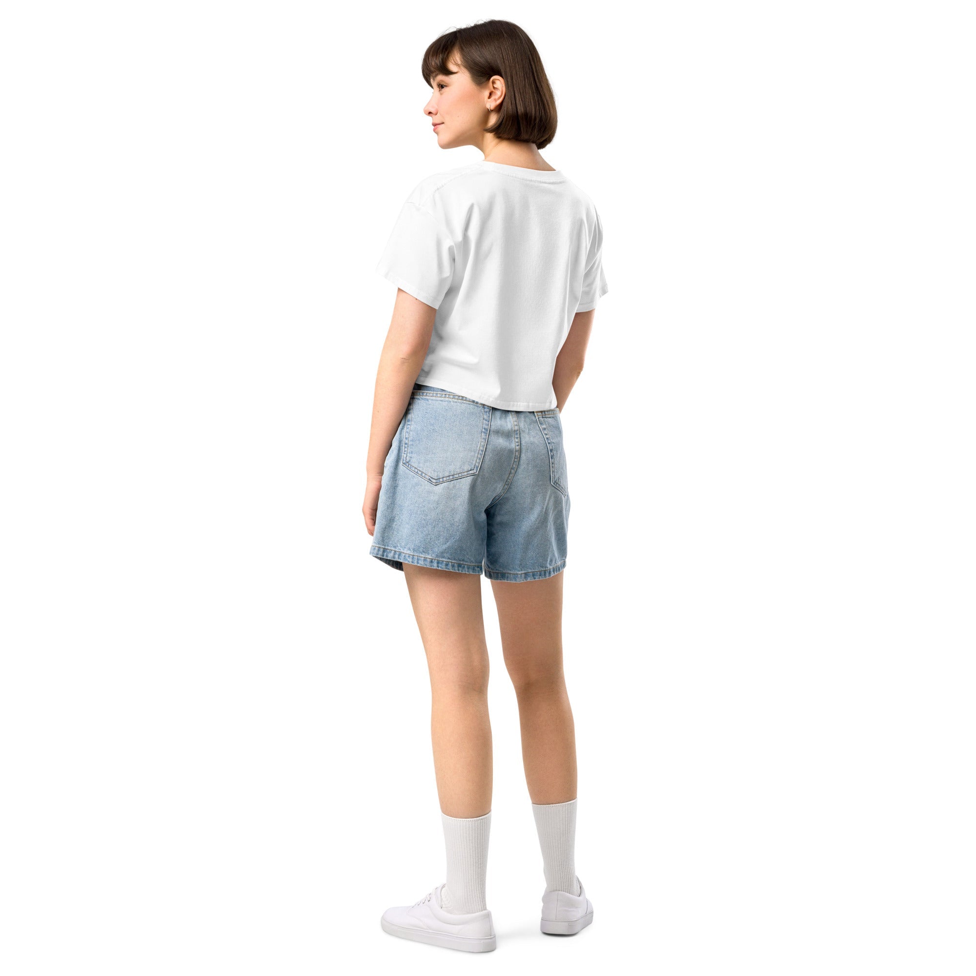 Muser Wild at Heart Embroidered Women’s crop top - Wear Muser