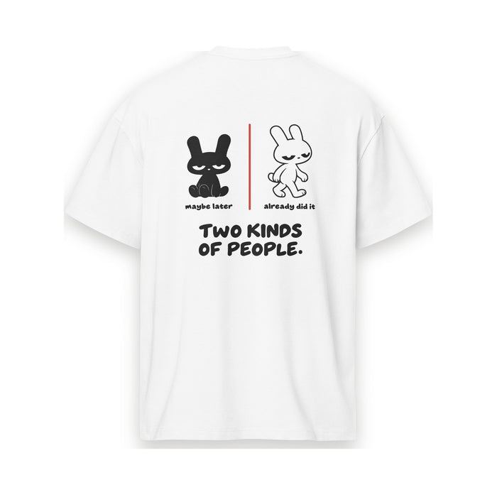 TWO KINDS OF PEOPLE. Heavyweight Boxy Tee