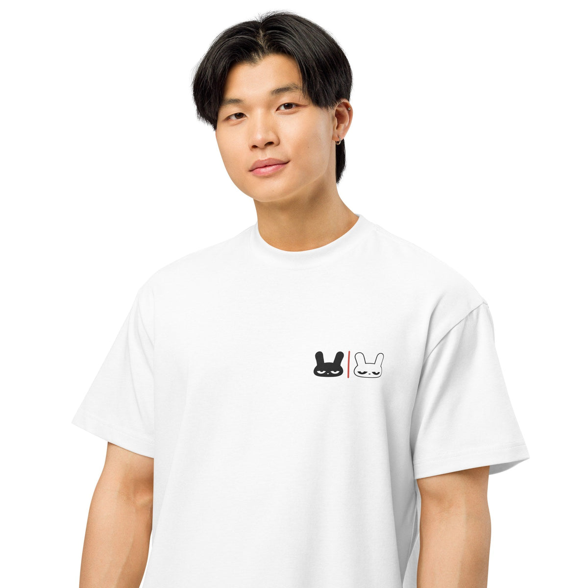 TWO KINDS OF PEOPLE. Heavyweight Boxy Tee - MUSER