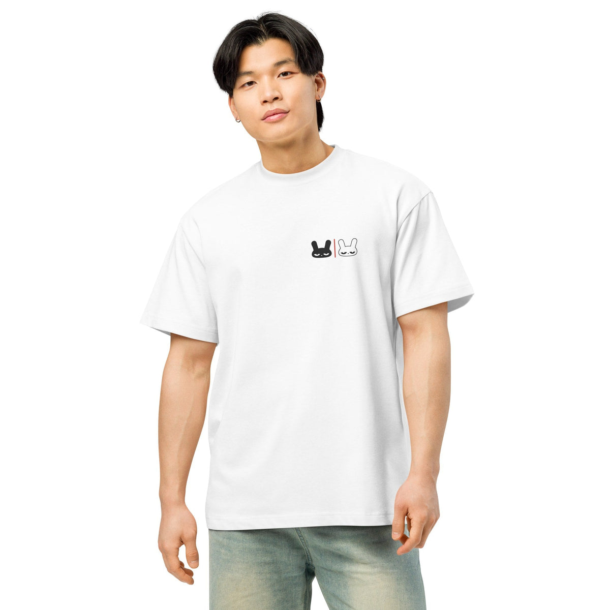 TWO KINDS OF PEOPLE. Heavyweight Boxy Tee - MUSER